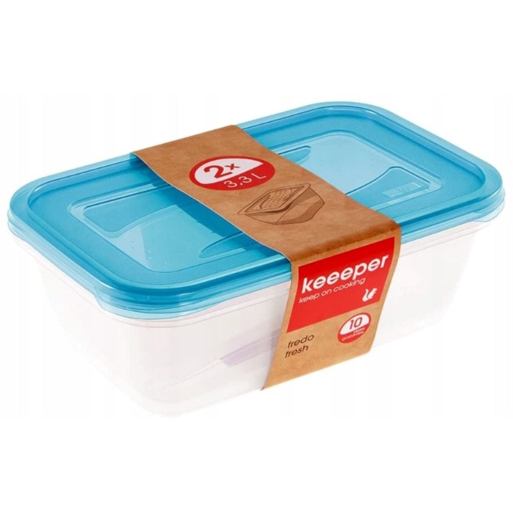 Keeeper Fredo Fresh 3,3L pojemniki na żywność 2 sztuki
