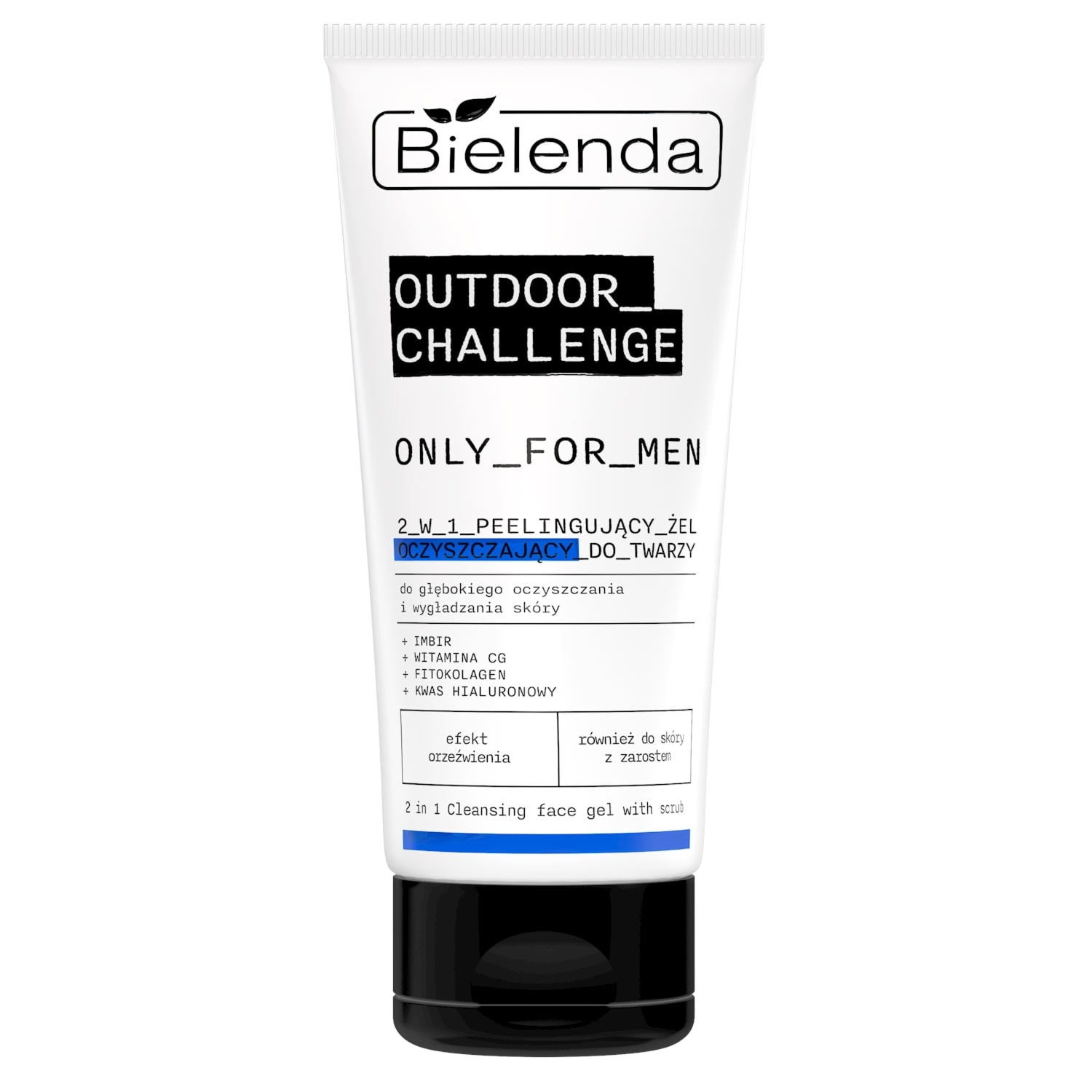 Bielenda OUTDOOR peelingujacy żel do twarzy 150G