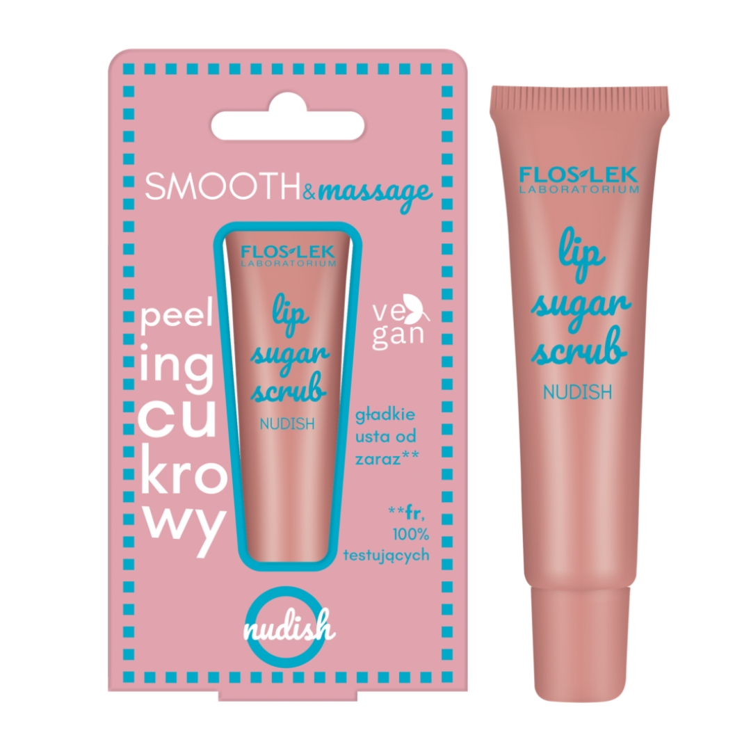 Floslek cukrowy peeling do ust Nudish 14 g