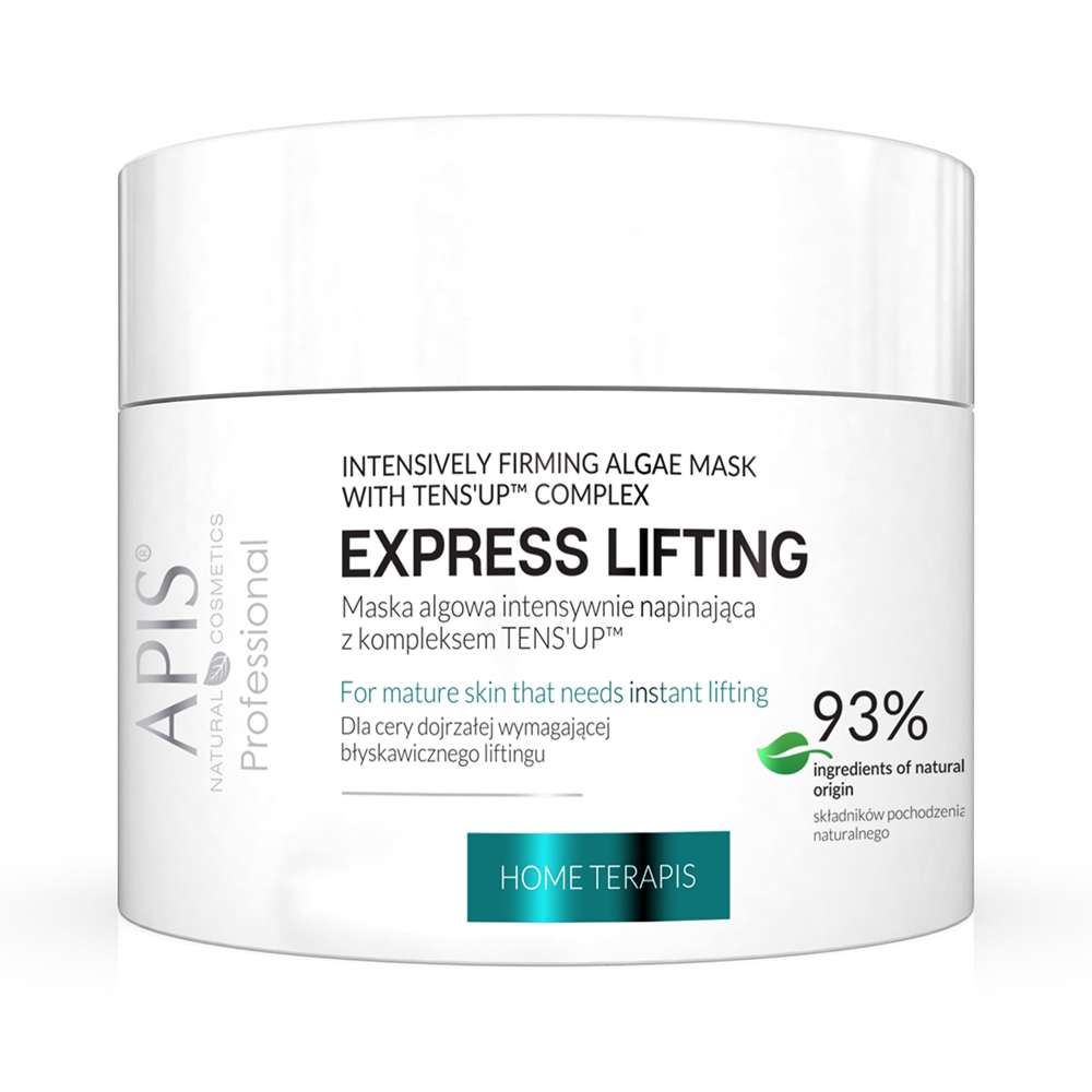 Apis Express Lifting maska algowa intensywnie napinająca z kompleksem Tens’up 100 g