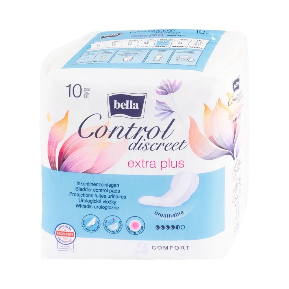 Bella Control Discreet Extra Plus wkładki urologiczne 10 szt.