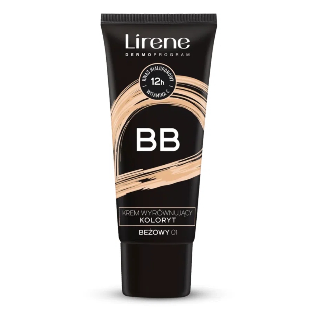 Lirene Krem BB wyrównujący koloryt 01 Beige 30ml