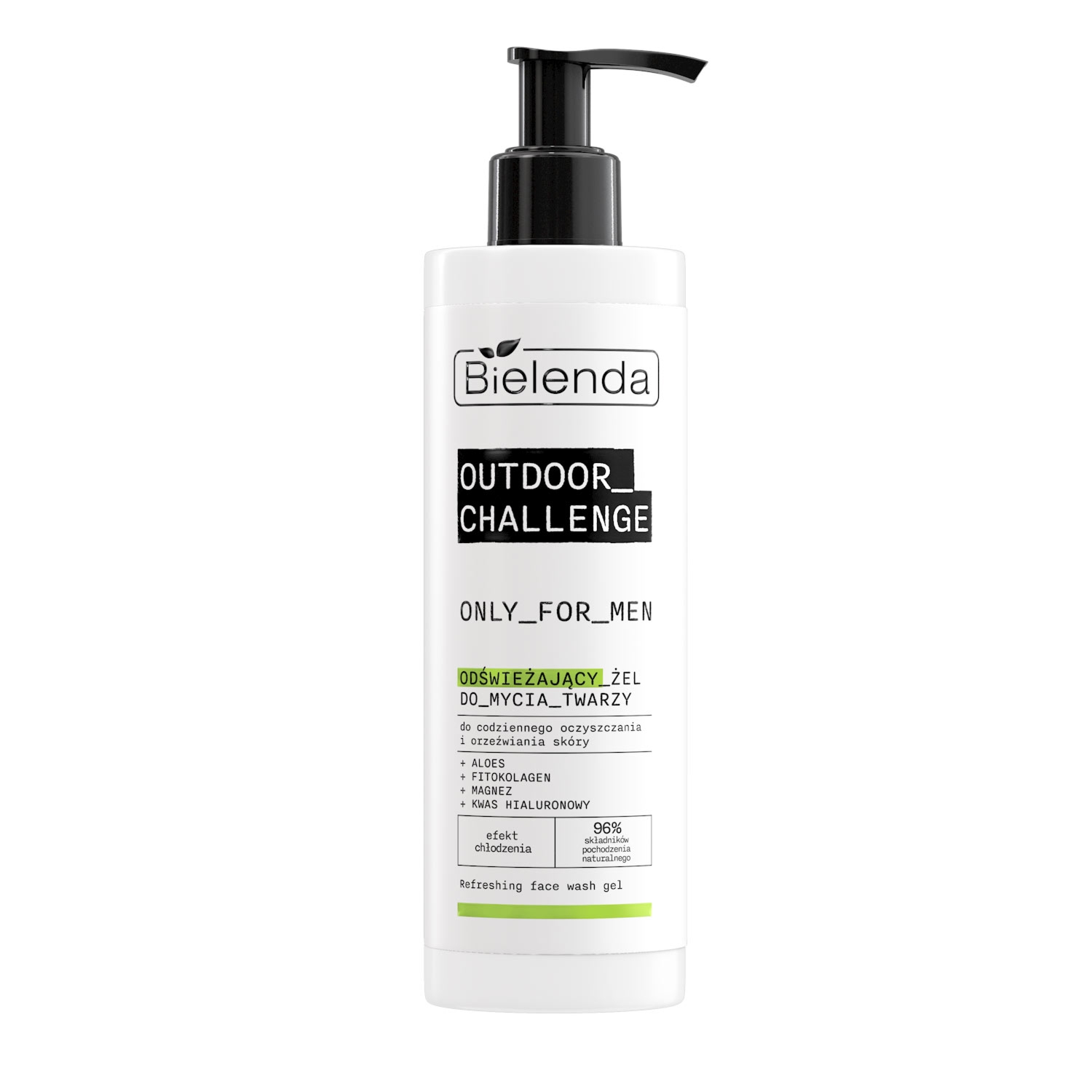 Bielenda OUTDOOR odżwieżający żel do twarzy 190 ml