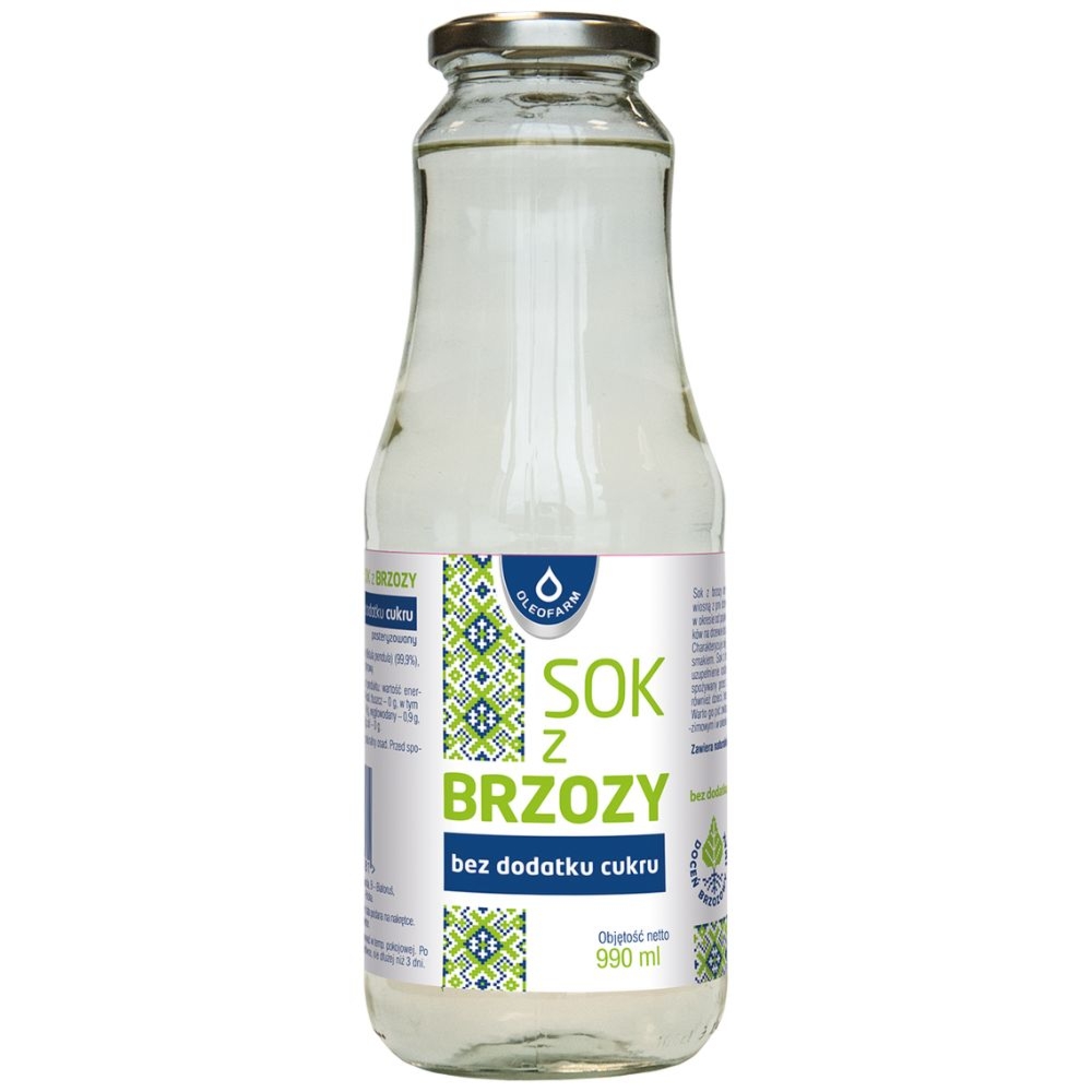 Oleofarm sok z brzozy 990 ml