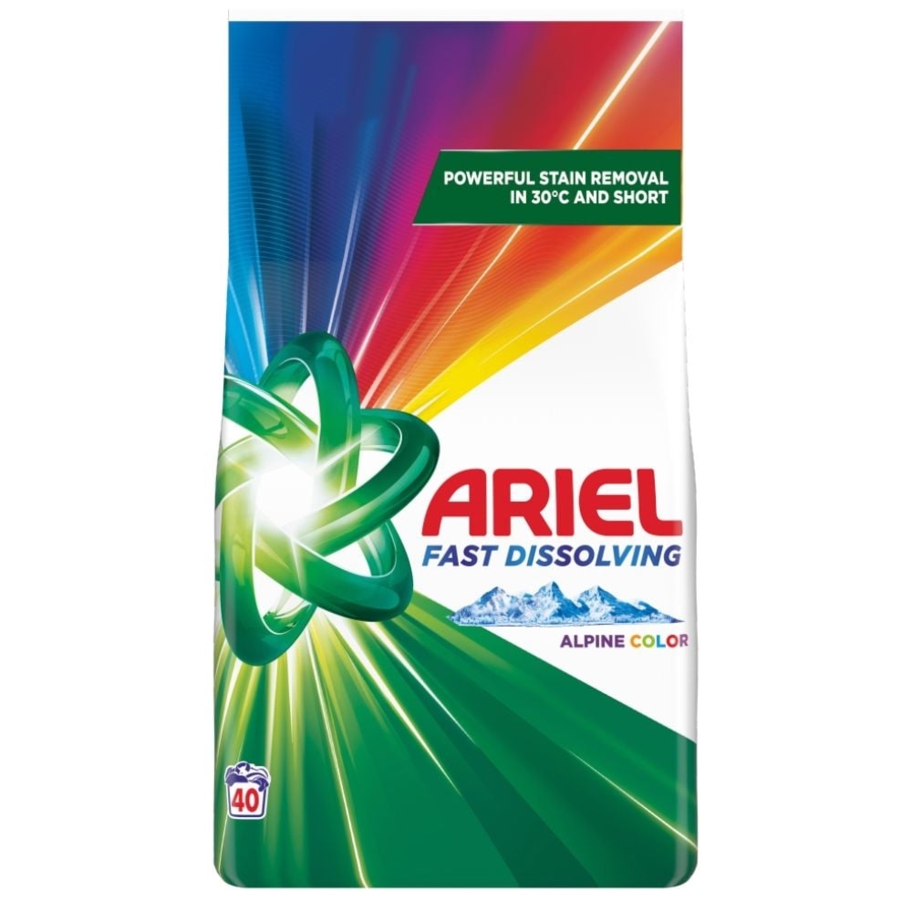 Ariel Fast Dissolving proszek do prania 2,2 kg