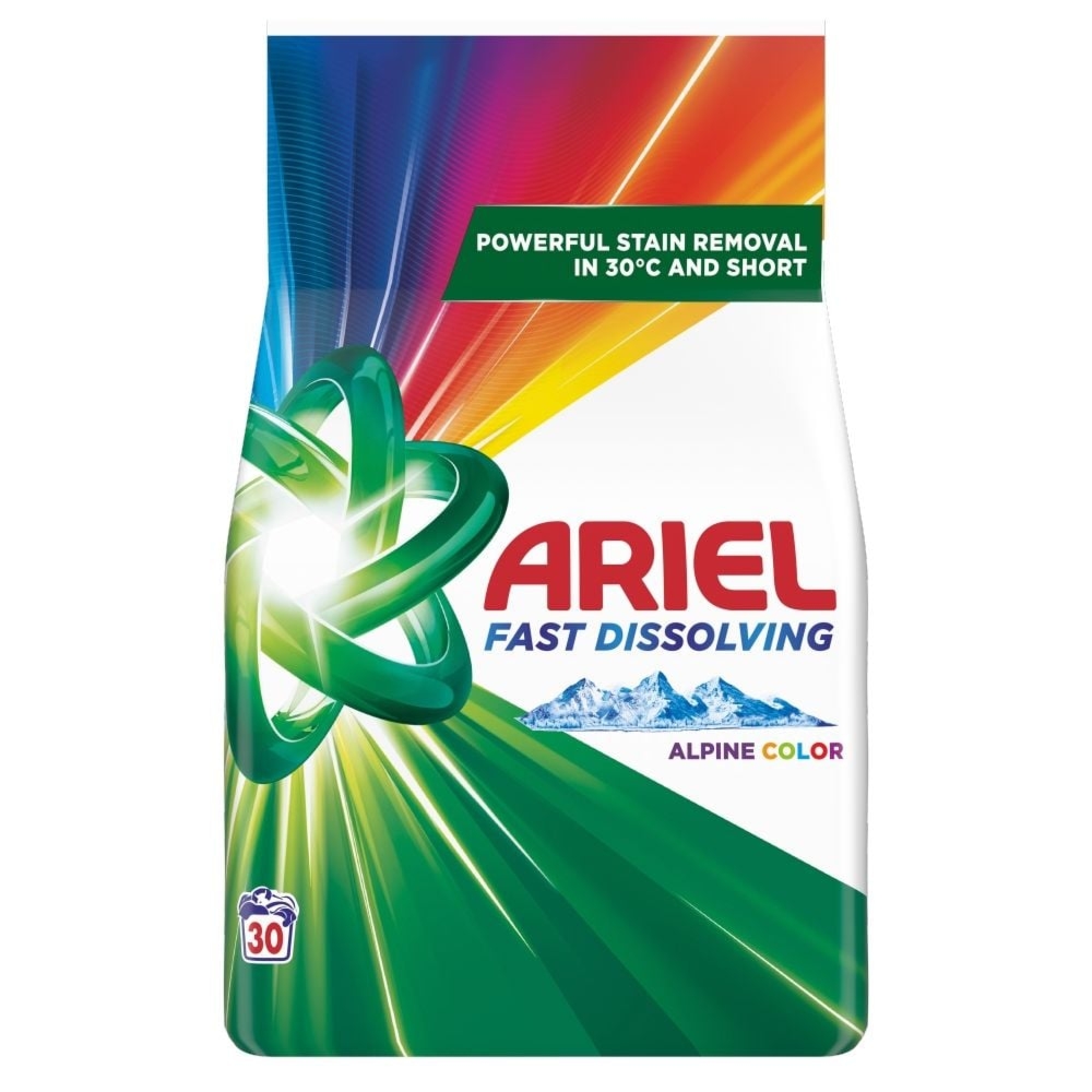 Ariel Fast Dissolving Alpine Color proszek do prania 1,65 kg