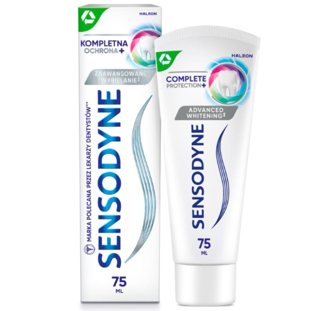 Sensodyne Kompletna Ochrona+ pasta do zębów z fluorkiem 75 ml