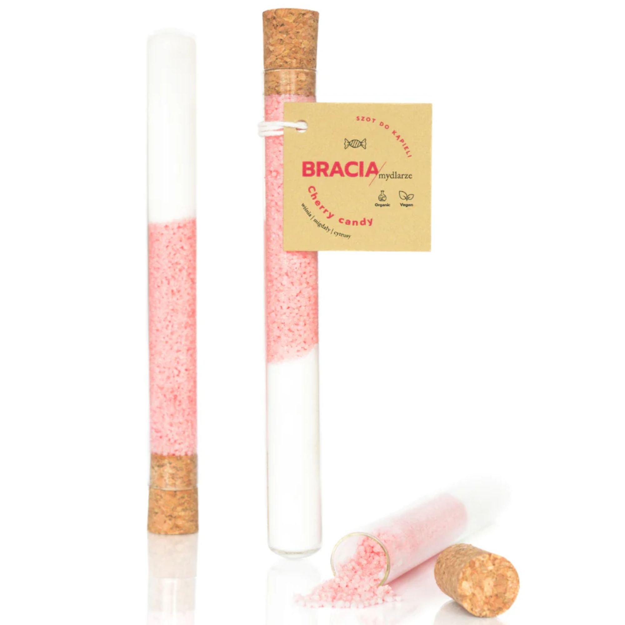 Bracia Mydlarze Cherry Candy szot do kąpieli 70 ml