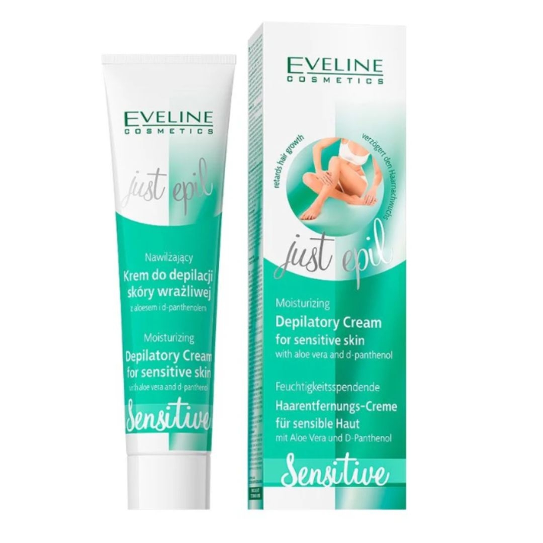 Eveline nawilżający krem do depilacji skóry wrażliwej Just Epil Sensitive 125 ml