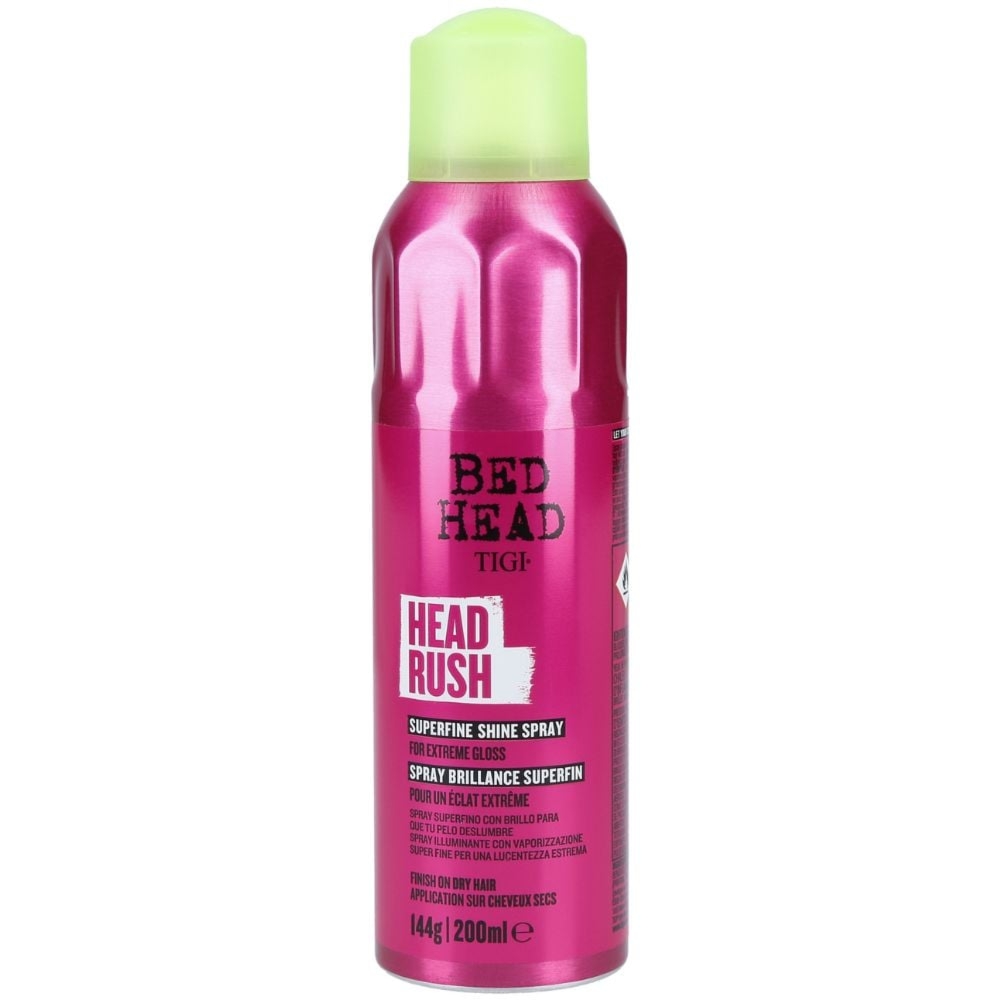 Tigi Head Rush Shine nabłyszczający spray do włosów 200 ml