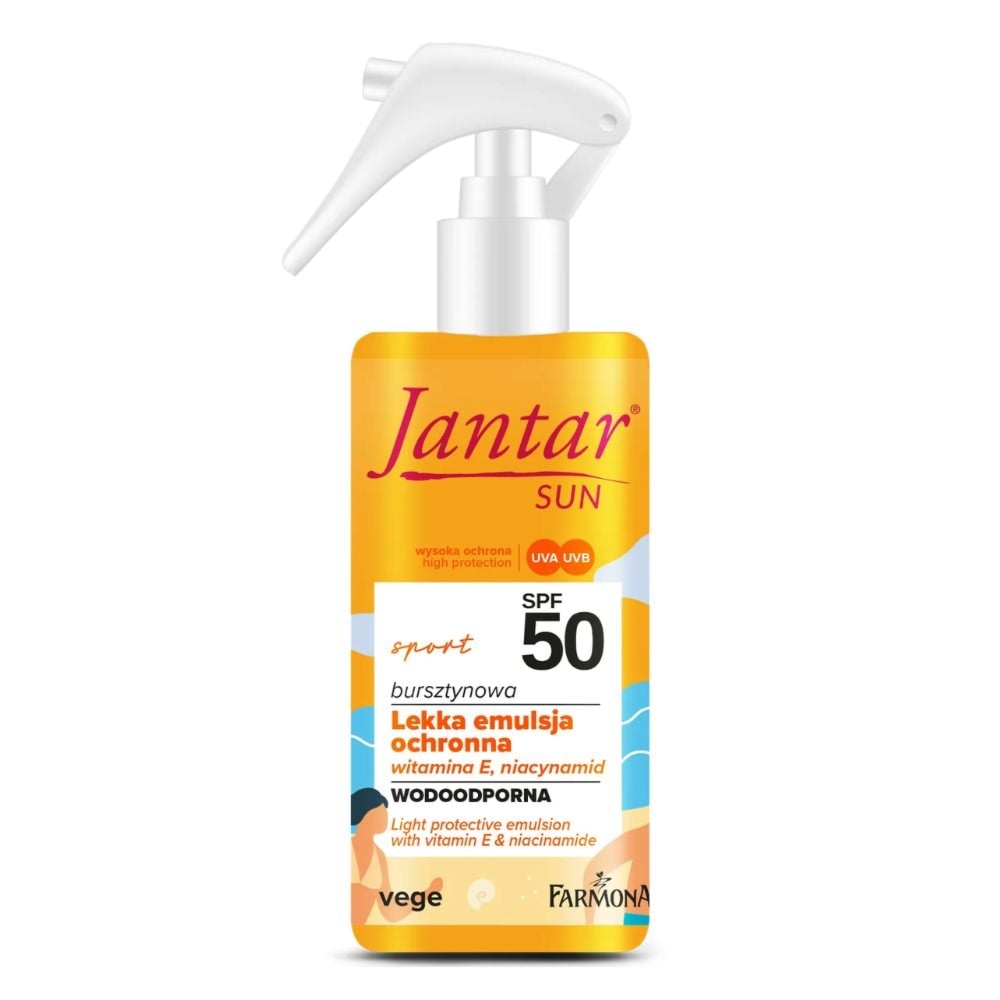 Farmona Jantar Sun bursztynowa lekka emulsja ochronna SPF 50 150 ml