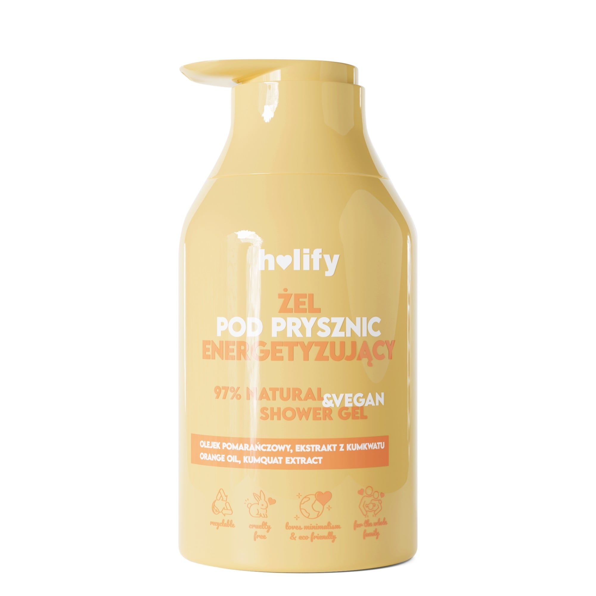 Holify Żel Pod Prysznic Energetyz. 500Ml