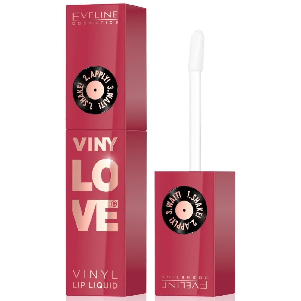 Eveline VinyLove 09 Hotty pomadka płynna z efektem winylowym 4 ml