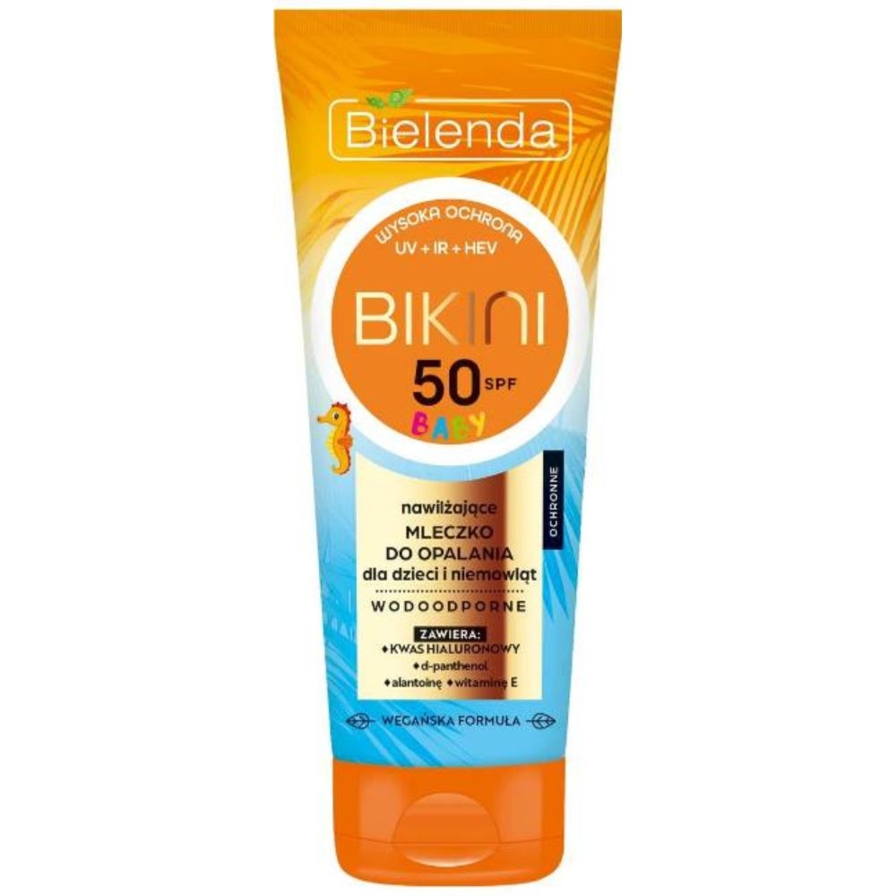 Bielenda Bikini Baby SPF50 mleczko do opalania dla dzieci i niemowląt 100 ml