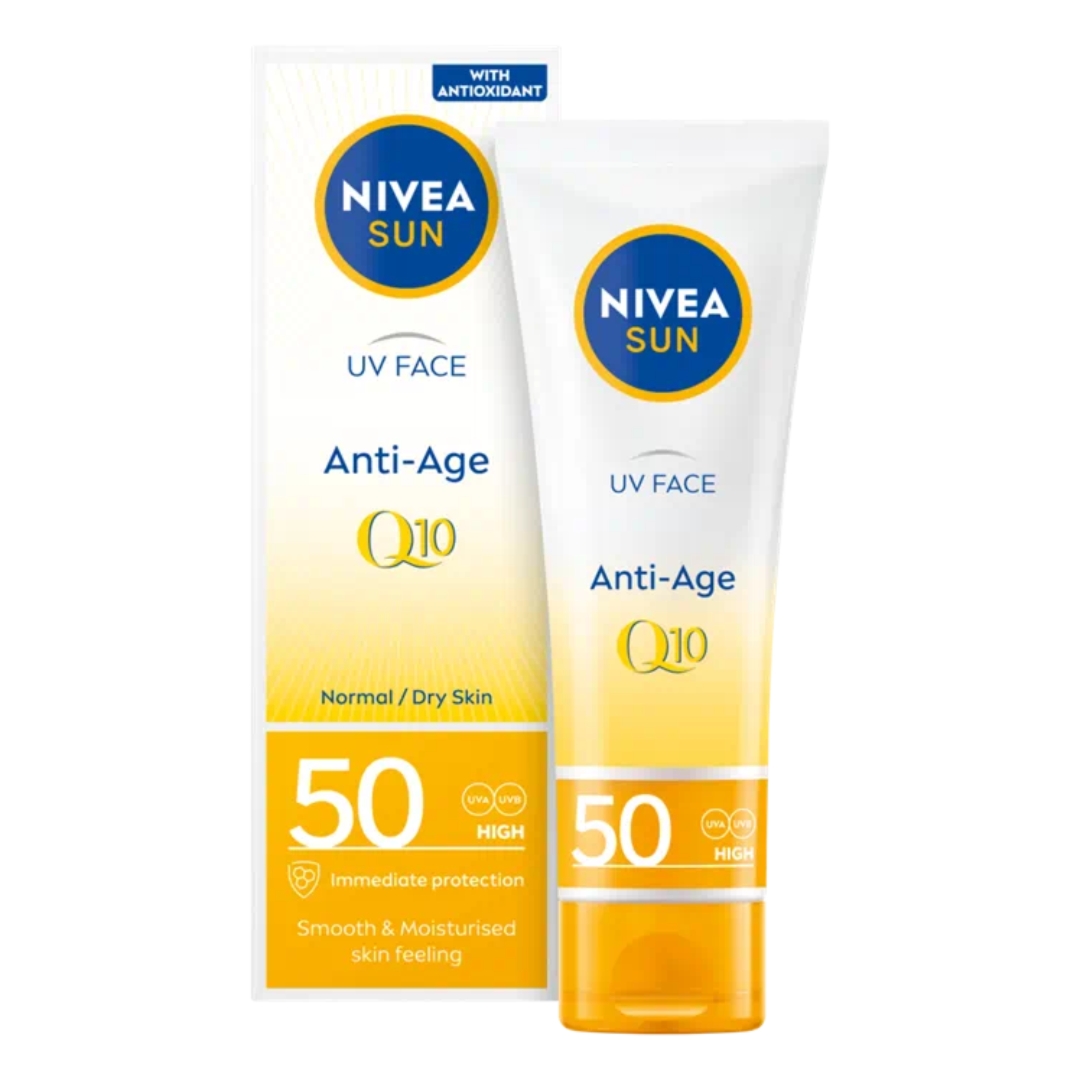 Nivea Krem Do Twarzy Przeciwzmarszczkowy Spf 50 50Ml