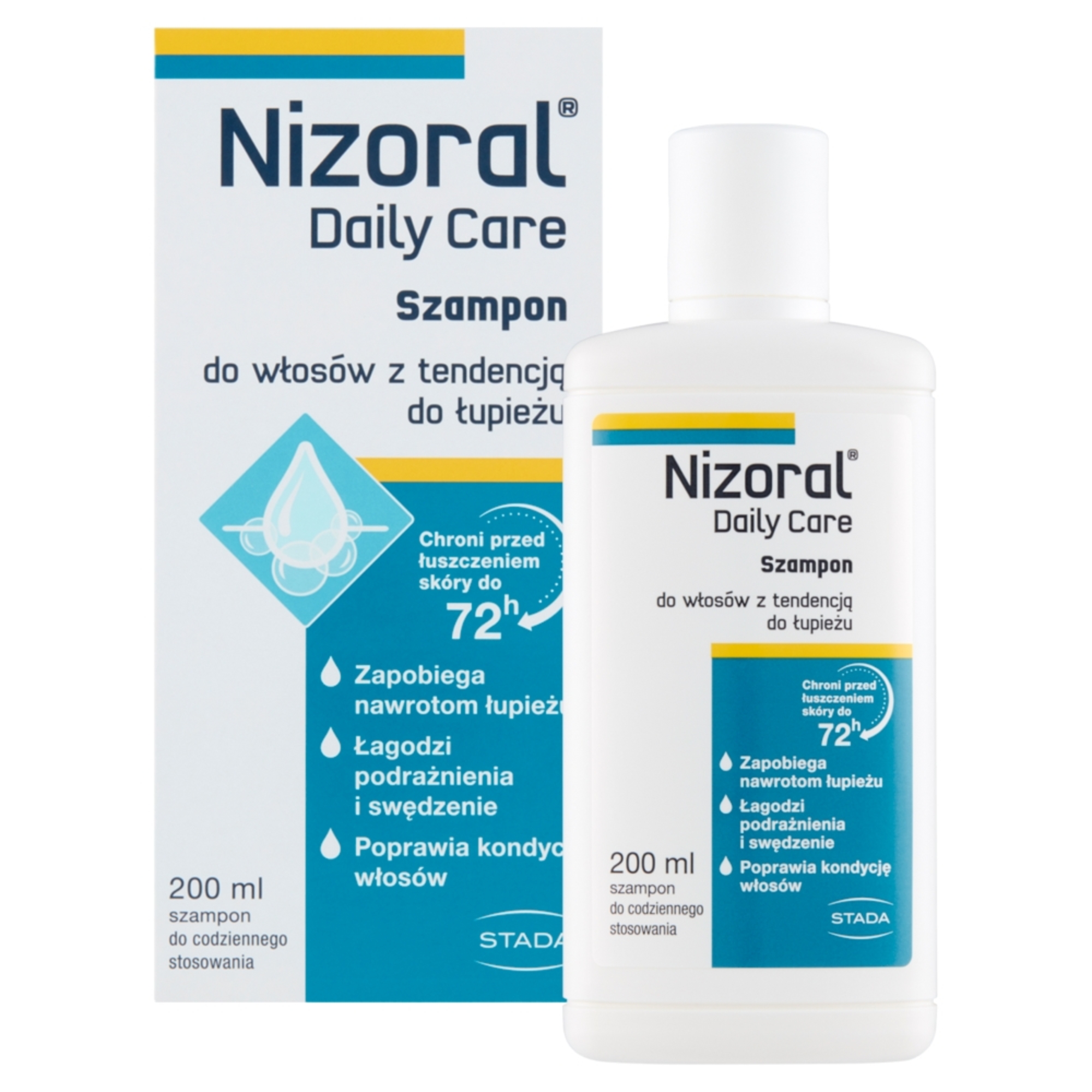 NIZORAL Daily Care szampon do włosów z tendencją do łupieżu 200 ml