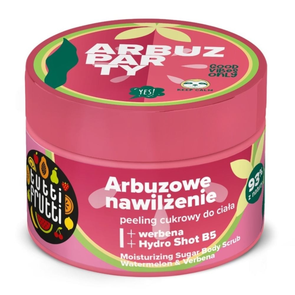 Tutti Frutti Arbuz Party peeling cukrowy do ciała 300 g