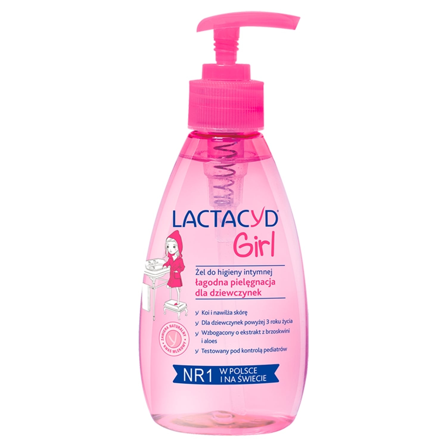 Lactacyd Girl żel do higieny intymnej 200 ml