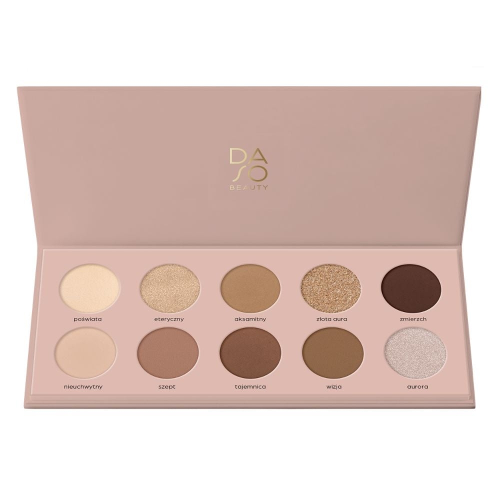 Daso Beauty Złota Aura paleta cieni do powiek 15,5 g