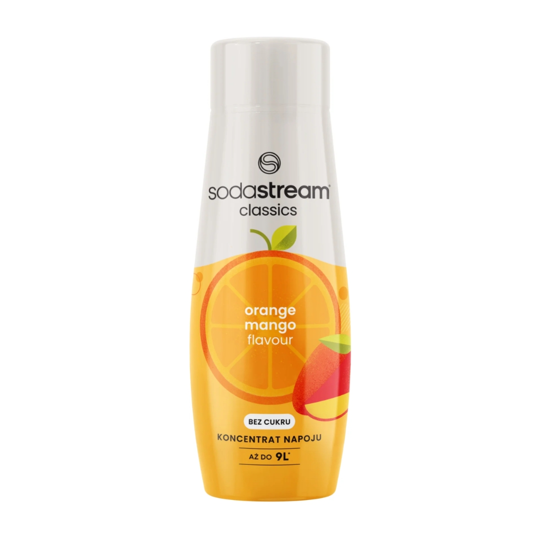 SodaStream syrop zero Pomarańcza Mango 440 ml