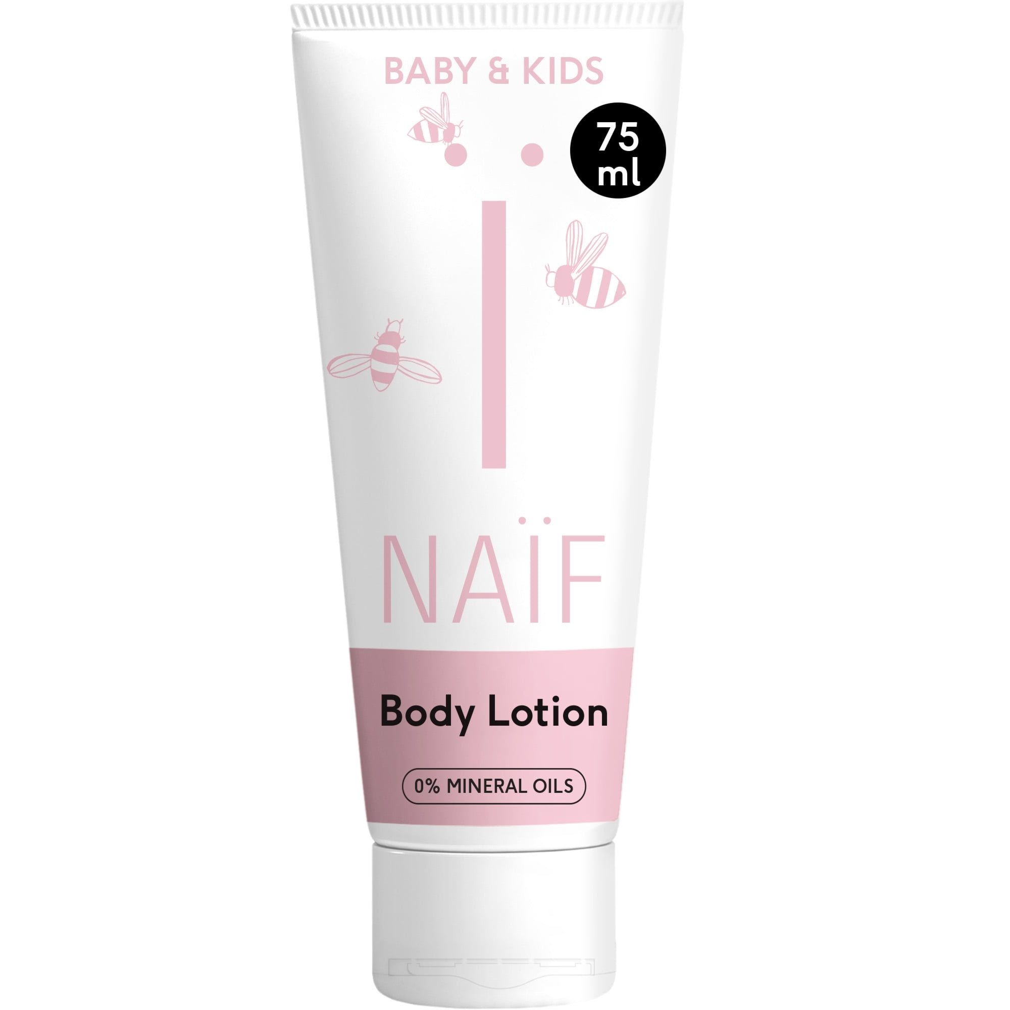 NAIF nawilżające mleczko do ciała dla dzieci i niemowląt 75 ml