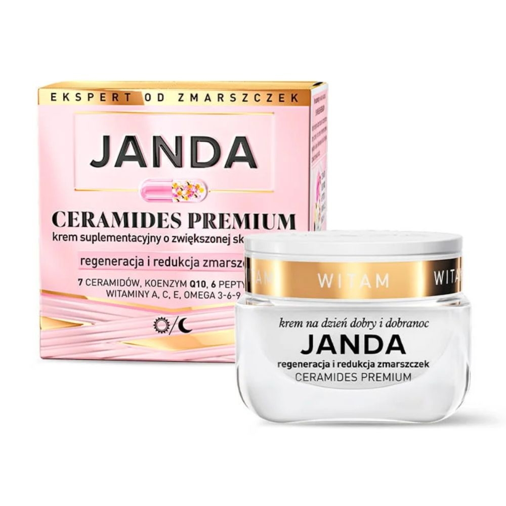 Janda Ceramides Premium Krem regeneracja i redukcja zmarszczek 50ml