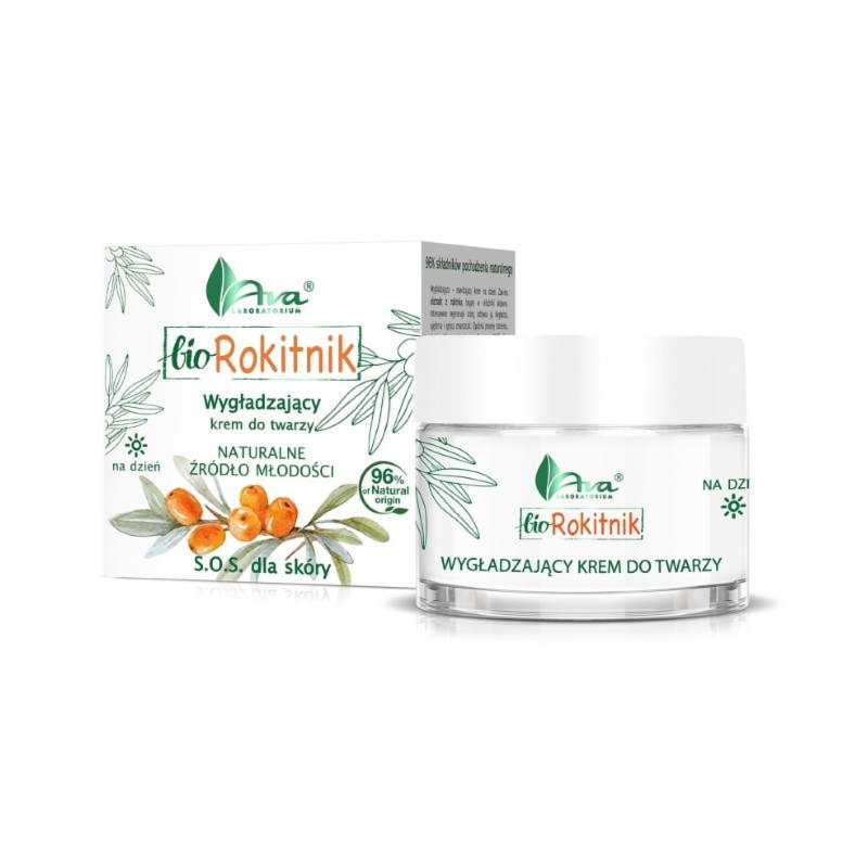 AVA wygładzający krem do twarzy na dzień Bio Rokitnik 50 ml