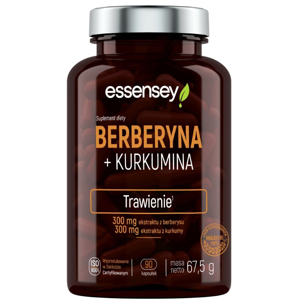 Essensey Berberyna + Kurkumina 90 kapsułek