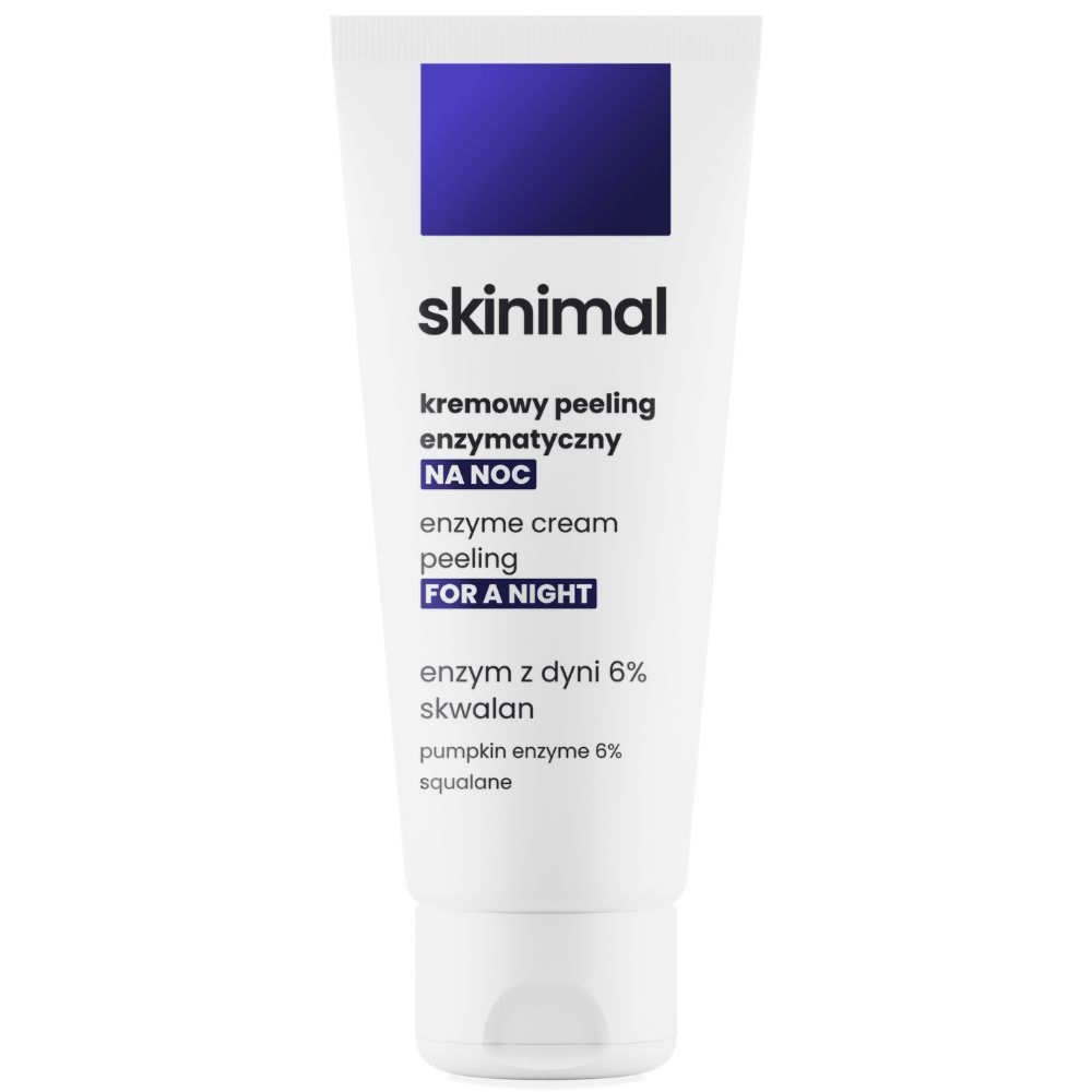 Skinimal peeling enzymatyczny do twarzy na noc 75 ml