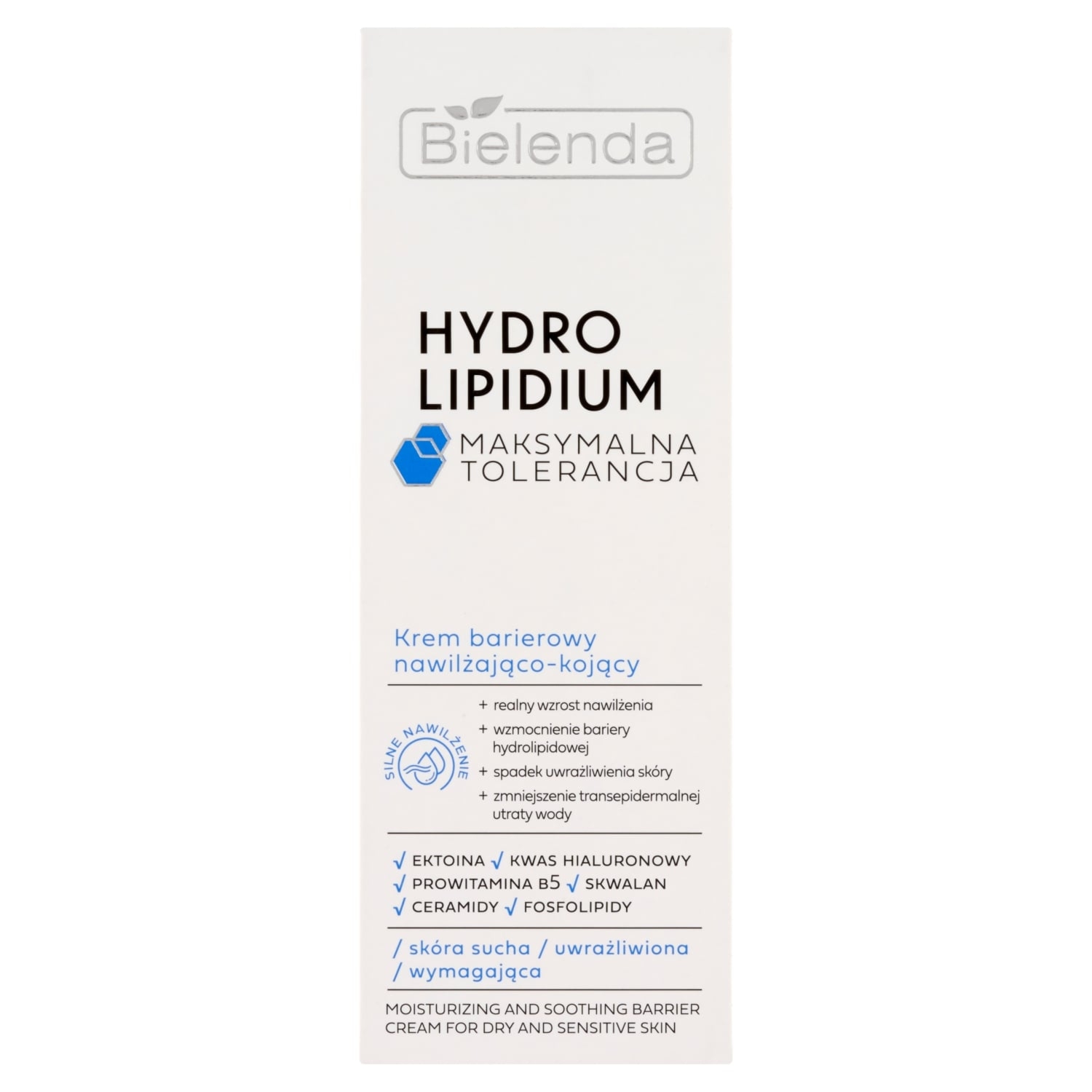 Bielenda Hydro Lipidium Krem barierowy nawilżająco-kojący 50 ml