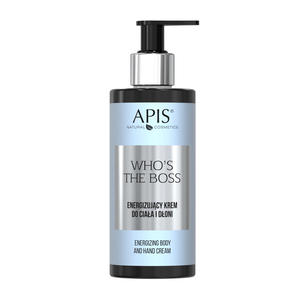 Apis Who's The Boss energizujący krem do ciała i dłoni 300 ml