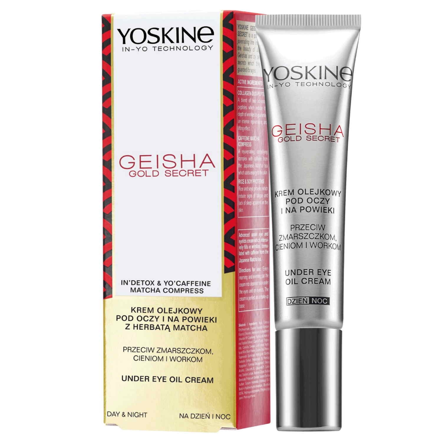 Yoskine Geisha Gold Krem Pod Oczy 15Ml
