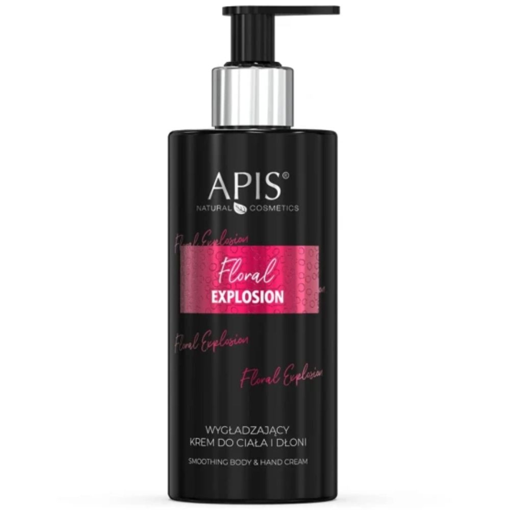 Apis Floral Explosion wygładzający krem do ciała i dłoni 300 ml