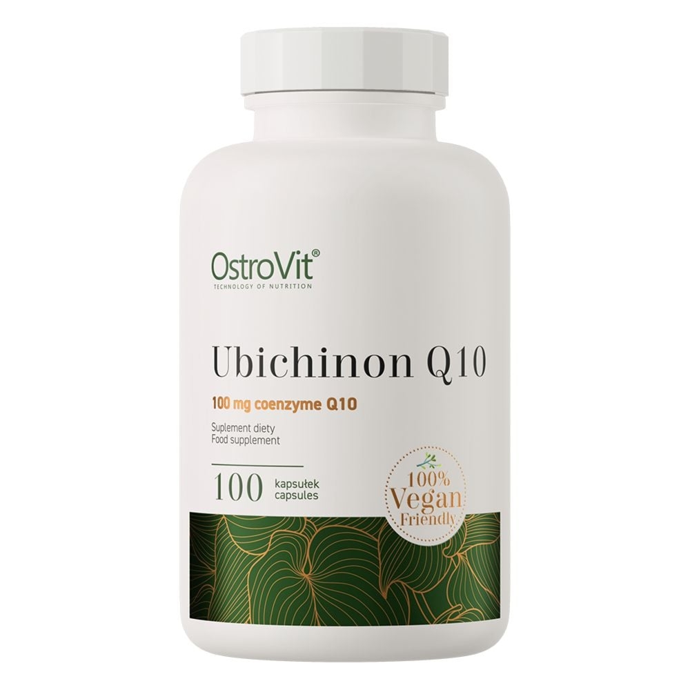 OstroVit Ubichinon Q10 VEGE - Wegański Koenzym Q10, 100 kapsułek