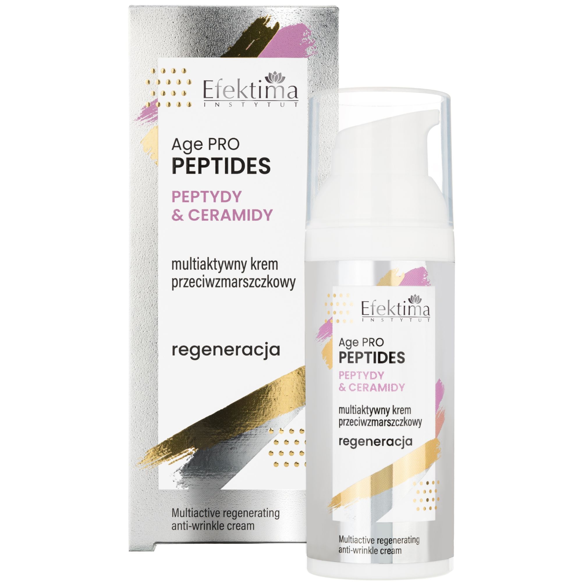 EFEKTIMA Peptydy & Ceramidy krem przeciwzmarszczkowy 50 ml