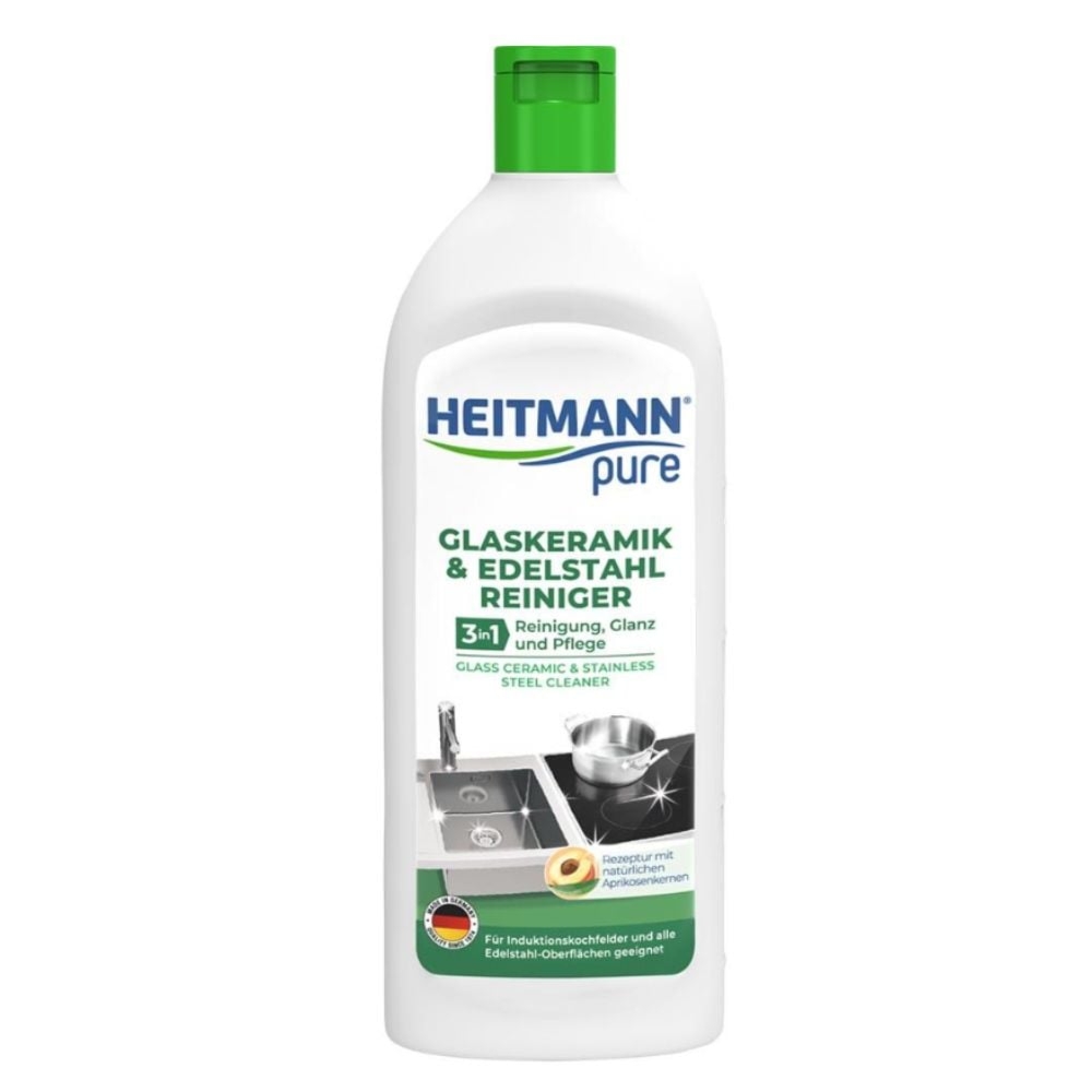 Heitmann Mleczko do płyt ceramicznych i stali nierdzewnej 250ml