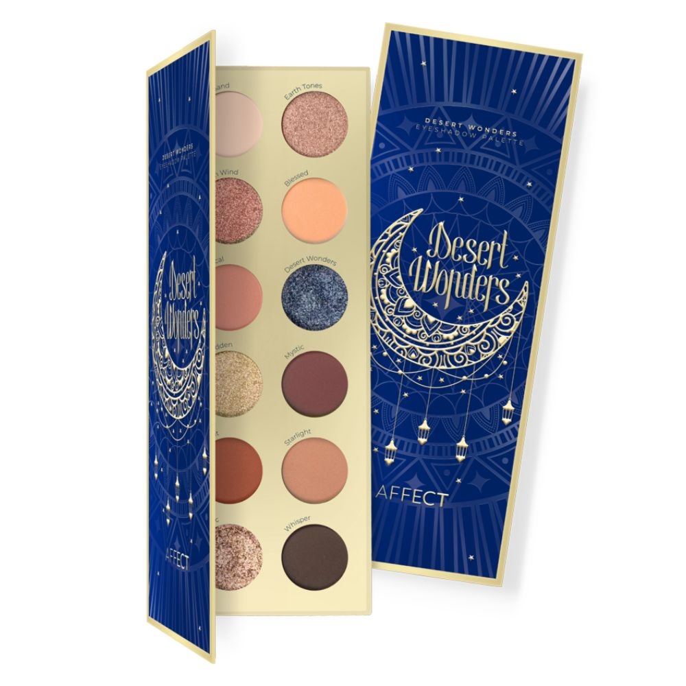 Affect Desert Wonders Paleta cieni prasowanych 24 g