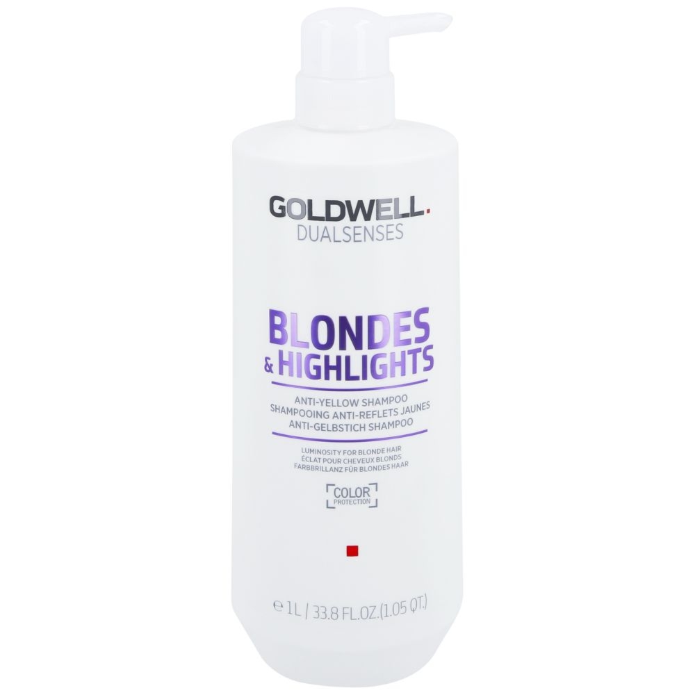 Goldwell Dualsenses Blondes & Highlights Anti-Yellow szampon 1000 ml