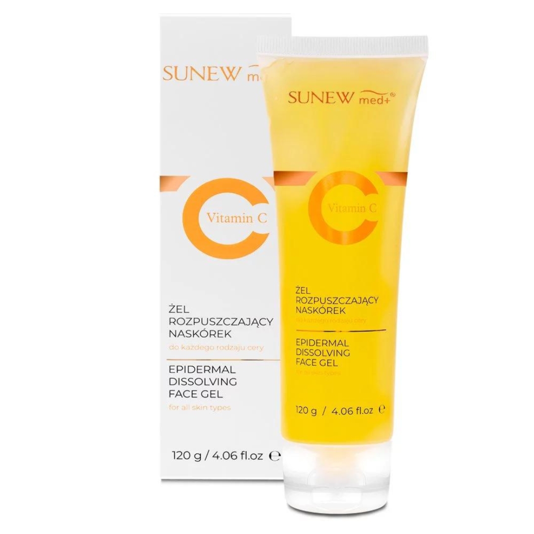SunewMed+ żel rozpuszczający naskórek do twarzy z witaminą C 120 g