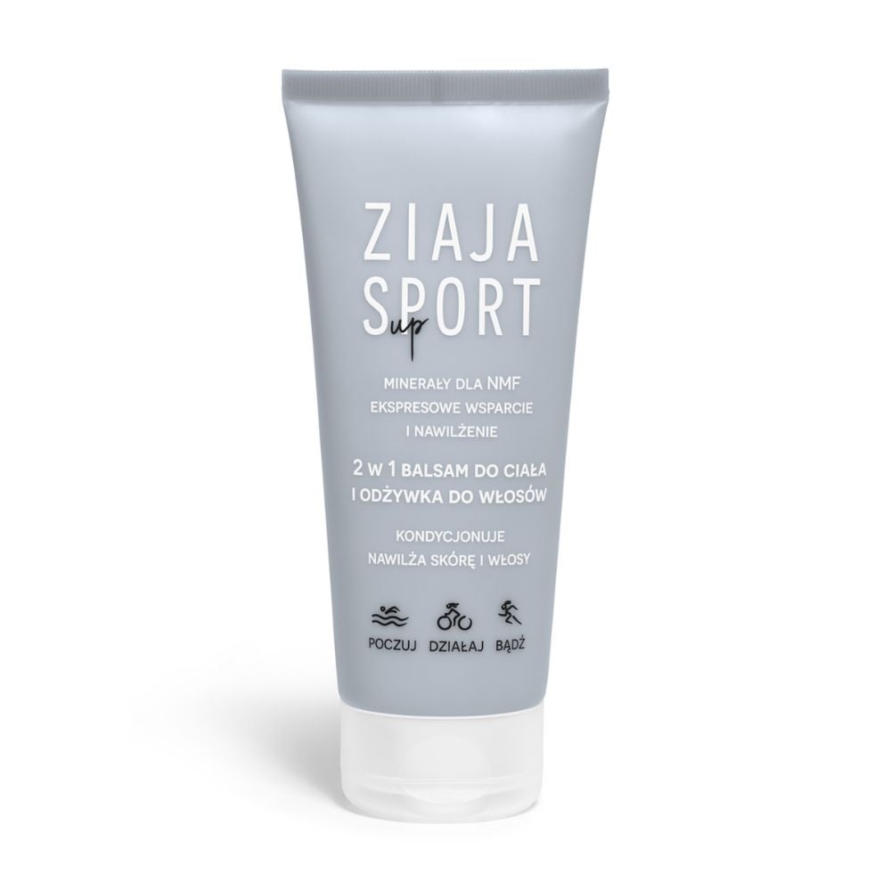 Ziaja Sport Up 2w1 balsam do ciała i odżywka do włosów 200 ml