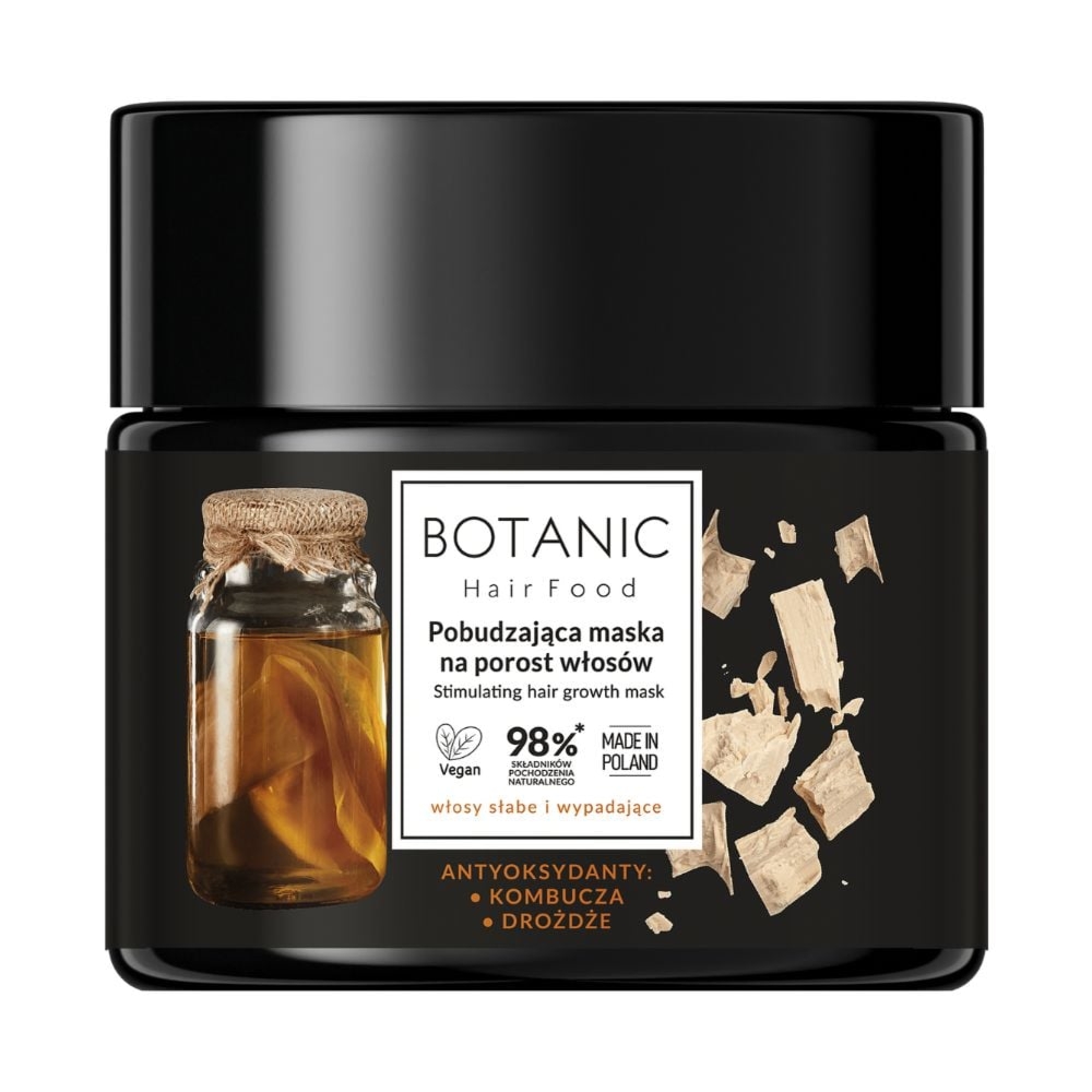 Botanic HairFood Pobudzająca maska na porost włosów 400ml