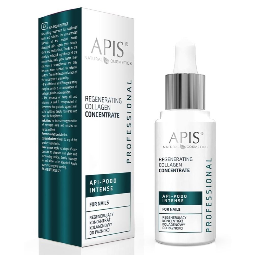 Apis Api-Podo Intense regenerujący koncentrat kolagenowy do paznokci 30 ml