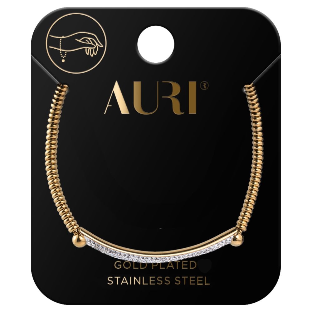 Auri bransoletka linka z cyrkoniami 1 sztuka