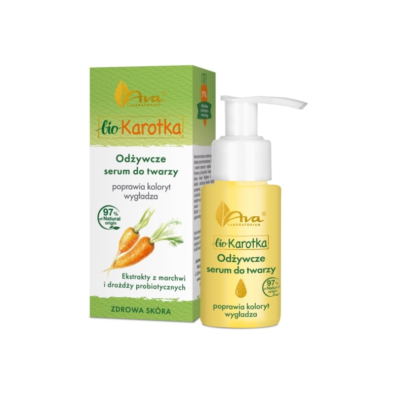 AVA odżywcze serum do twarzy Bio Karotka 50 ml