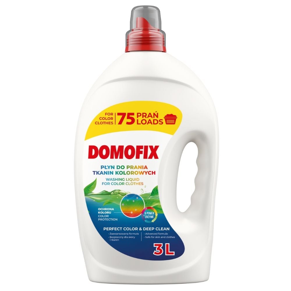 Domofix płyn do prania kolorowych tkanin 3L