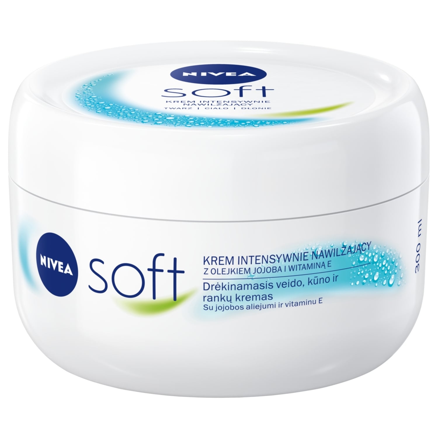 NIVEA SOFT krem intensywnie nawilżający 300 ml