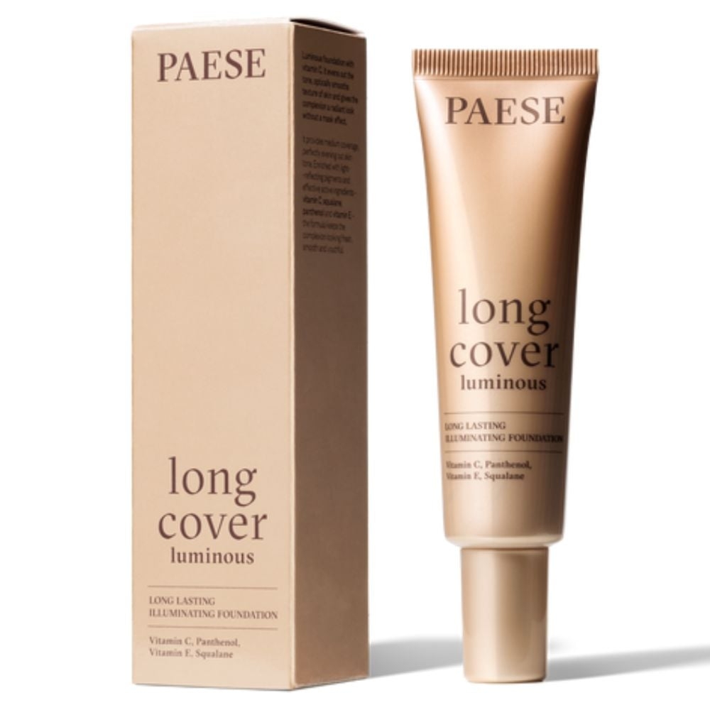 Paese Long Cover Luminous 00 Nude podkład rozświetlający 30 ml