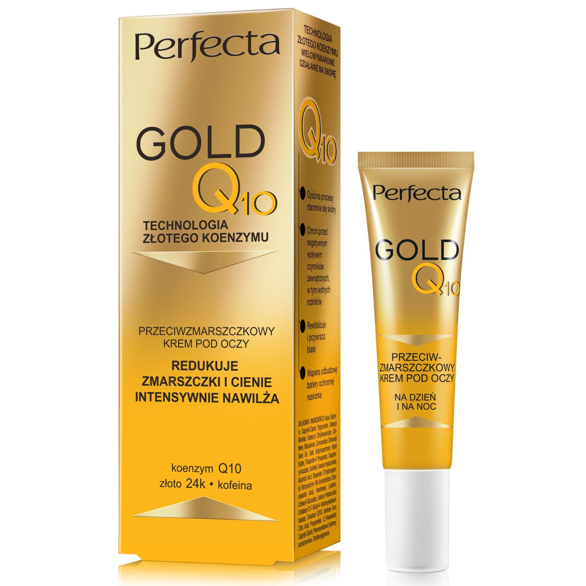 Perfecta GOLD Q10 krem pod oczy, 15 ml