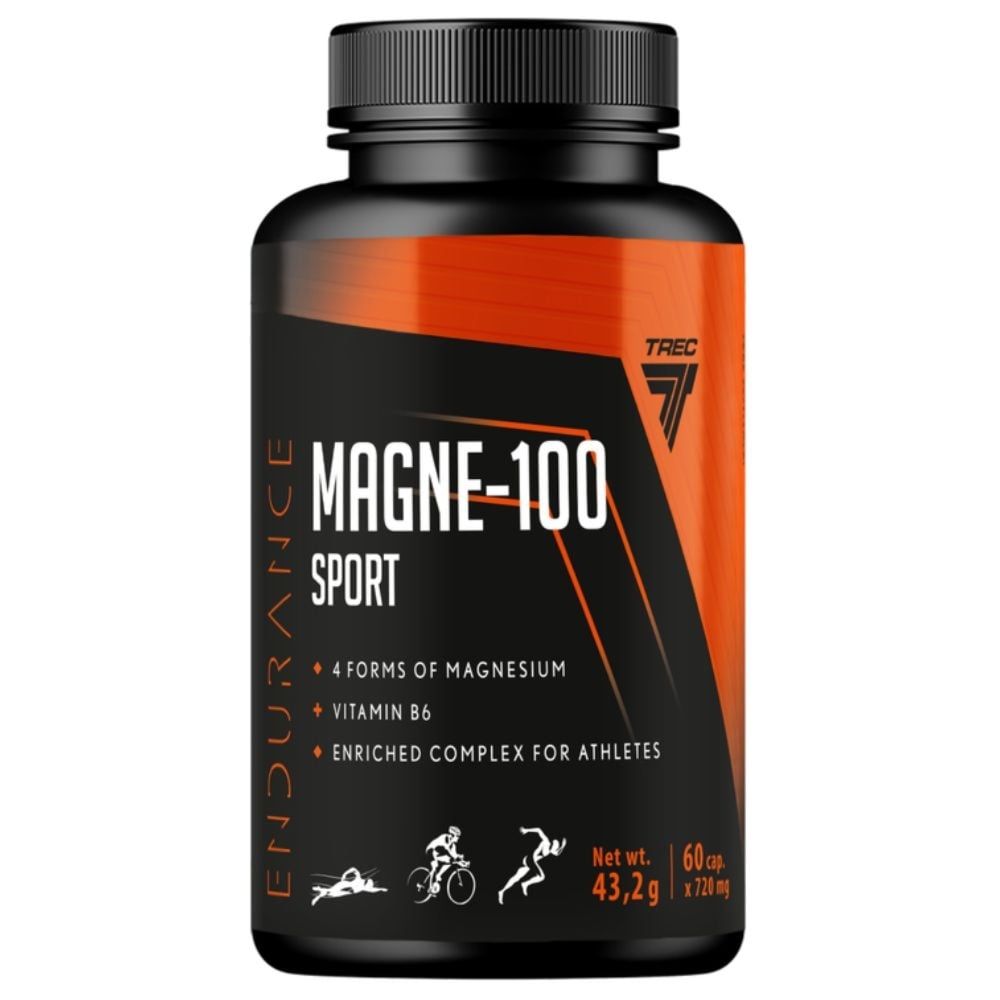 Trec Magne-100 Sport 60 kapsułek