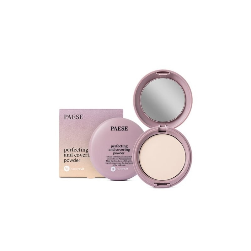 Paese puder upiększająco-kryjący Nanorevit Perfecting and Covering Powder 01 Ivory 9 g